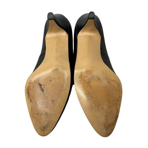 Air Step Vintage "UNION MADE AFL-CIO CLC" seal Black Heel Womens Size 7.5 Wide - Picture 8 of 12